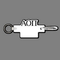 Key Clip W/ Key Ring & Alpha Omicron Pi Key Tag